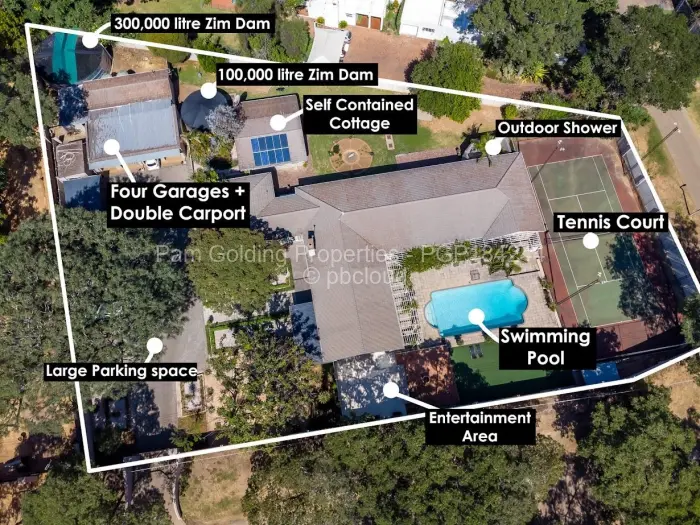 6 Bedroom House for Sale in Borrowdale, Harare