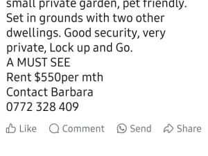 Cottage/Garden Flat to Rent