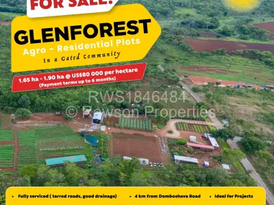 Farm/Plot For Sale in Glen Forest