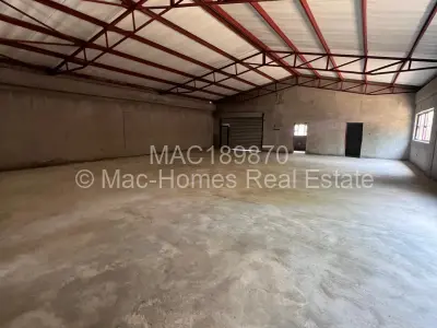Warehouse/Industrial For Rent in Msasa