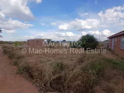 Residential Stand For Sale in Tafara