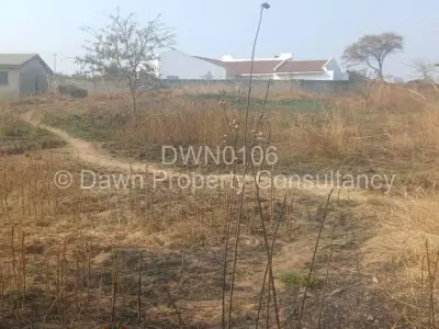 Residential Stand For Sale in Sally Mugabe Heights
